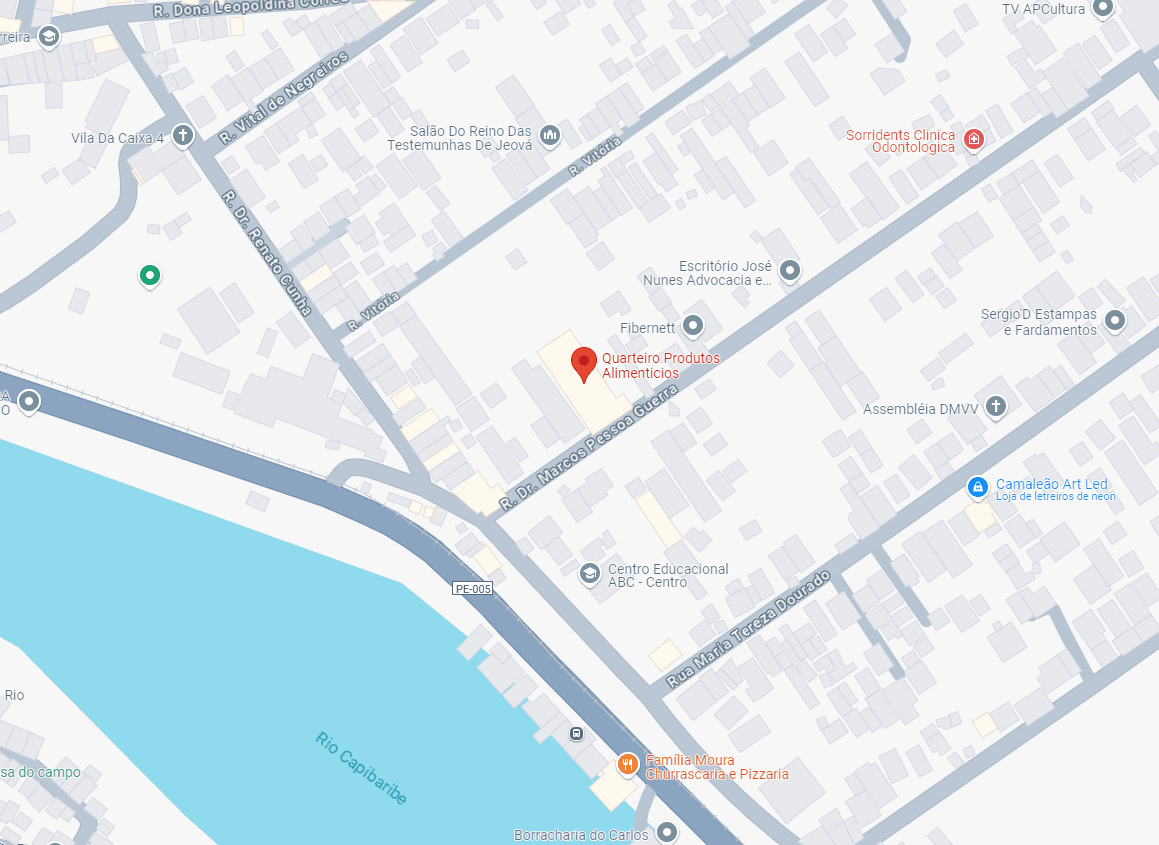 Mapa da Empresa - PE